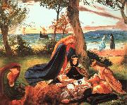 James Archer The Death of King Arthur Spain oil painting reproduction